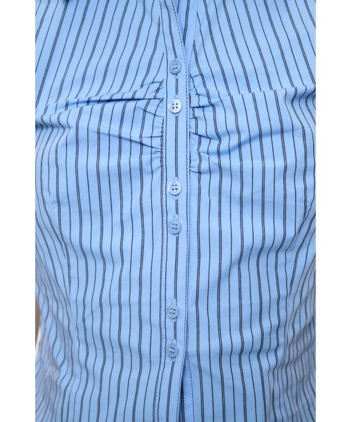 MOUSSY(マウジー)の「SHORT SLEEVE FIT シャツ(シャツ/ブラウス・レディース・ブルー系その他/ピンク/ホワイト/ネイビー系・1/2)」の13枚目の写真