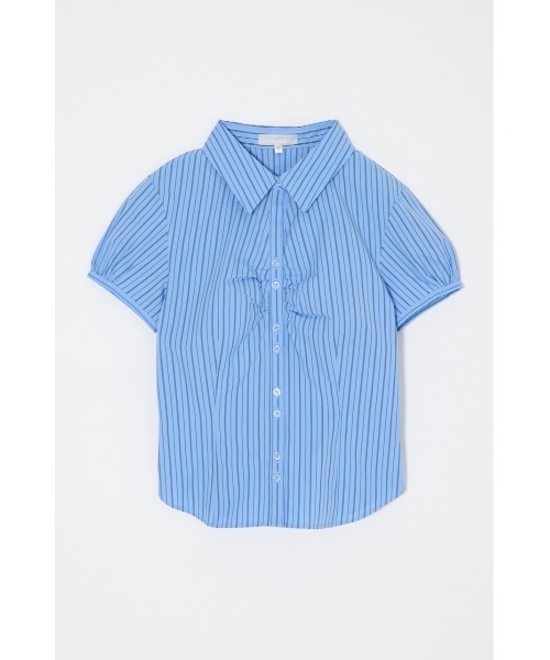 MOUSSY(マウジー)の「SHORT SLEEVE FIT シャツ(シャツ/ブラウス・レディース・ブルー系その他/ピンク/ホワイト/ネイビー系・1/2)」の15枚目の写真