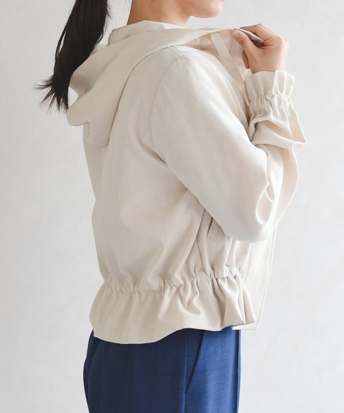 MISCH MASCH(ミッシュマッシュ)の「2026春夏新作 ショートマウンテンパーカー(その他アウター・レディース・ベージュ/ネイビー/ピンク・フリ-)」の5枚目の写真
