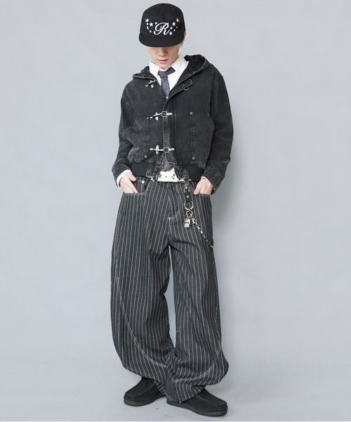 SPINNS（スピンズ）の「短丈ヴィンテージライクファイヤーマンアクティブジャケット/ダブルジップ/リアルツリーカモ/ユニセックス（その他アウター・メンズ・リアルツリーカモ/ブラウン/ブラック・ONESIZE）」の22枚目の写真