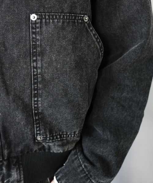 SPINNS（スピンズ）の「短丈ヴィンテージライクファイヤーマンアクティブジャケット/ダブルジップ/リアルツリーカモ/ユニセックス（その他アウター・メンズ・リアルツリーカモ/ブラウン/ブラック・ONESIZE）」の17枚目の写真