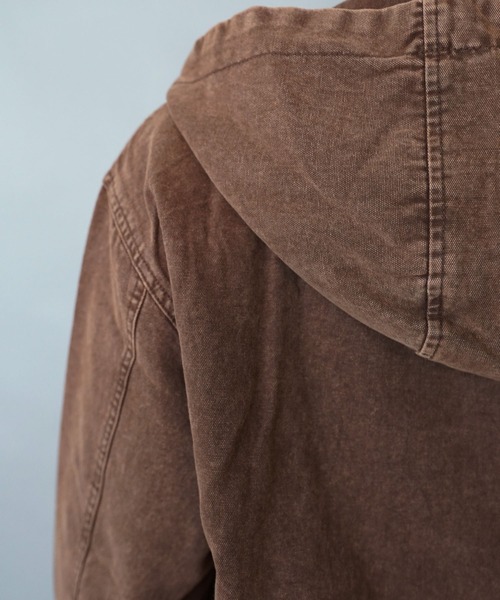 SPINNS（スピンズ）の「短丈ヴィンテージライクファイヤーマンアクティブジャケット/ダブルジップ/リアルツリーカモ/ユニセックス（その他アウター・メンズ・リアルツリーカモ/ブラウン/ブラック・ONESIZE）」の4枚目の写真