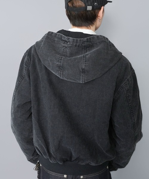 SPINNS（スピンズ）の「短丈ヴィンテージライクファイヤーマンアクティブジャケット/ダブルジップ/リアルツリーカモ/ユニセックス（その他アウター・メンズ・リアルツリーカモ/ブラウン/ブラック・ONESIZE）」の16枚目の写真