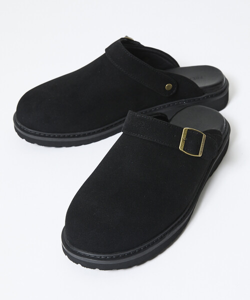 FREAK'S STORE(フリークスストア)の「限定展開 レザレットSW 2way クロッグサンダル / バックストラップ(サンダル・メンズ・ブラック/ベージュ・28.0cm/27.0cm/26.0cm/25.0cm/24.0cm/23.0cm)」の11枚目の写真