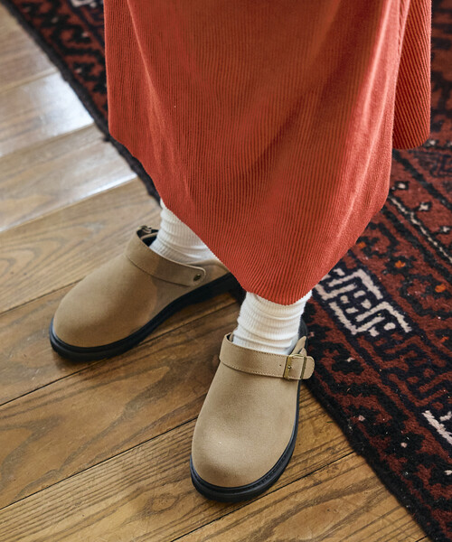 FREAK'S STORE(フリークスストア)の「限定展開 レザレットSW 2way クロッグサンダル / バックストラップ(サンダル・メンズ・ブラック/ベージュ・28.0cm/27.0cm/26.0cm/25.0cm/24.0cm/23.0cm)」の22枚目の写真