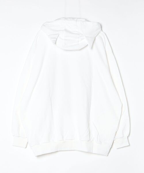 CIVARIZE（シヴァーライズ）の「『CIVARIZE/シヴァーライズ』猫プリントプルオーバーパーカー（パーカー・メンズ・ホワイト/ブラック・FREE）」の16枚目の写真