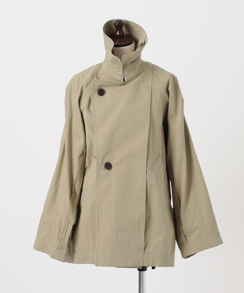 Spick & Span(スピックアンドスパン)の「《一部店舗+WEB限定》Glyph Short Trench Blouson(トレンチコート・レディース・ベージュ・FREE)」の15枚目の写真