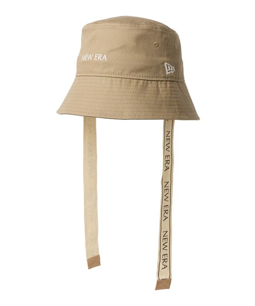 NEW ERA(ニューエラ)の「NEW ERA/ニューエラ ハット バケット01 Sailor Brim ロゴテープ(ニューエラゴルフ)(ハット・レディース・ベージュ/ブラック・M/L)」の2枚目の写真
