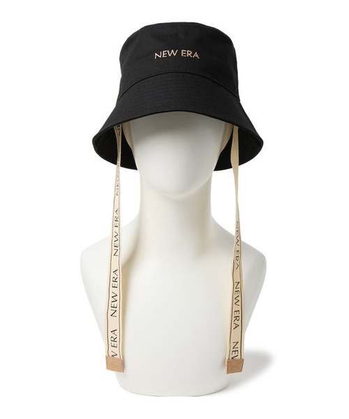 NEW ERA(ニューエラ)の「NEW ERA/ニューエラ ハット バケット01 Sailor Brim ロゴテープ(ニューエラゴルフ)(ハット・レディース・ベージュ/ブラック・M/L)」の4枚目の写真