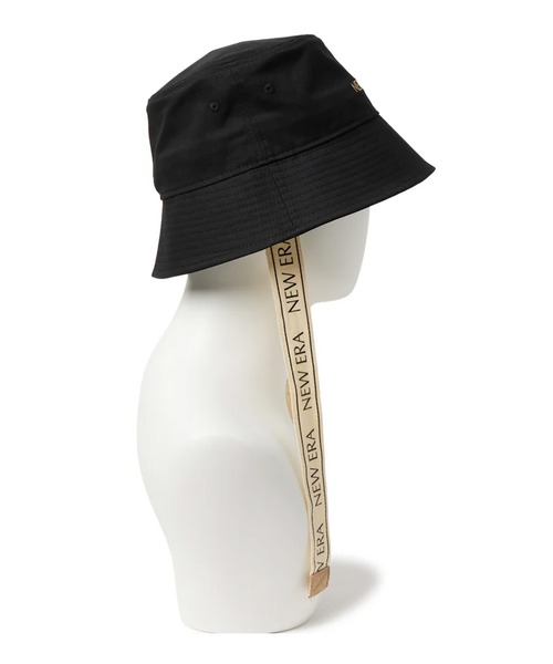 NEW ERA(ニューエラ)の「NEW ERA/ニューエラ ハット バケット01 Sailor Brim ロゴテープ(ニューエラゴルフ)(ハット・レディース・ベージュ/ブラック・M/L)」の7枚目の写真
