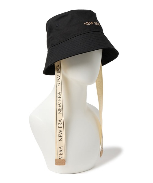 NEW ERA(ニューエラ)の「NEW ERA/ニューエラ ハット バケット01 Sailor Brim ロゴテープ(ニューエラゴルフ)(ハット・レディース・ベージュ/ブラック・M/L)」の8枚目の写真