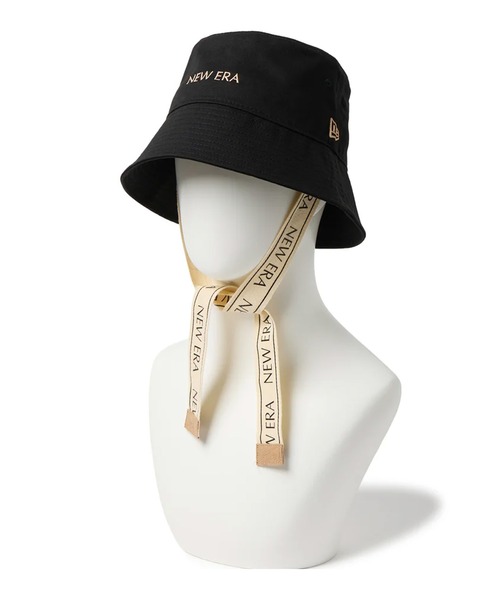 NEW ERA(ニューエラ)の「NEW ERA/ニューエラ ハット バケット01 Sailor Brim ロゴテープ(ニューエラゴルフ)(ハット・レディース・ベージュ/ブラック・M/L)」の9枚目の写真