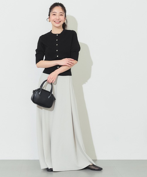 coca（coca）（コカ）の「＼再入荷／ UVカット半袖カーディガン（カーディガン/ボレロ・レディース・アイボリー/ブラック・S/M/L）」の13枚目の写真