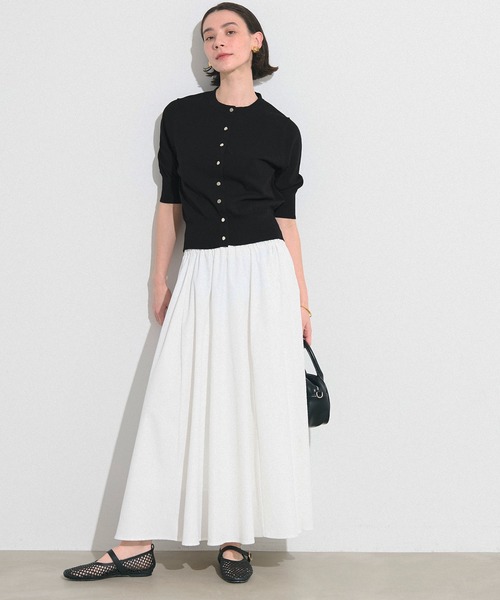 coca（coca）（コカ）の「＼再入荷／ UVカット半袖カーディガン（カーディガン/ボレロ・レディース・アイボリー/ブラック・S/M/L）」の15枚目の写真