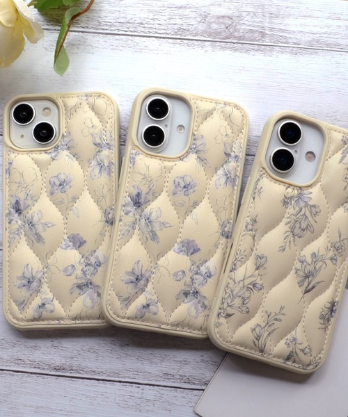 MERCURYDUO（マーキュリーデュオ）の「iPhone17 ケース iPhone16 iPhone15 iPhone14 iPhone13 マーキュリーデュオ 「キルティング背面ケース」（スマホケース/カバー・レディース・B/A・iPhone 13/14/15/iPhone 17/iPhone 16）」の3枚目の写真