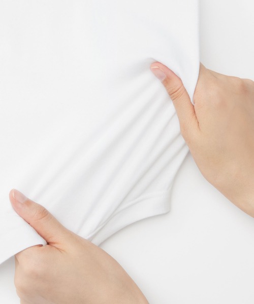 無印良品（ムジルシリョウヒン）の「婦人　ストレッチキャミソール（インナーウェア/肌着・レディース・ブラック/グレー/ホワイト・S/M/L/XL）」の5枚目の写真