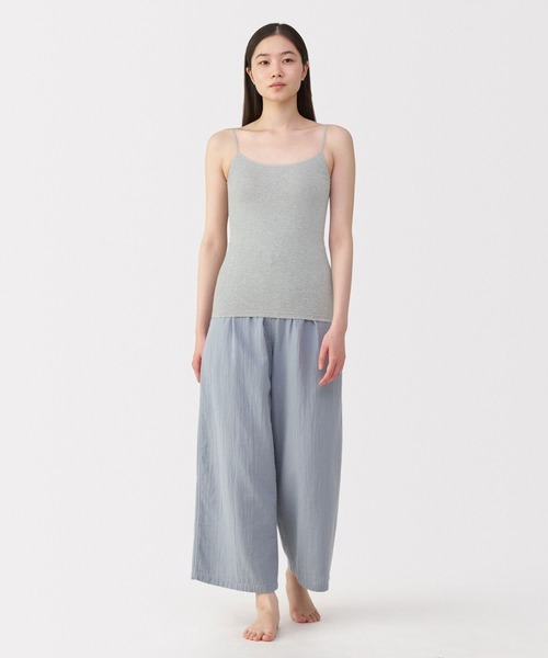 無印良品（ムジルシリョウヒン）の「婦人　ストレッチキャミソール（インナーウェア/肌着・レディース・ブラック/グレー/ホワイト・S/M/L/XL）」の17枚目の写真