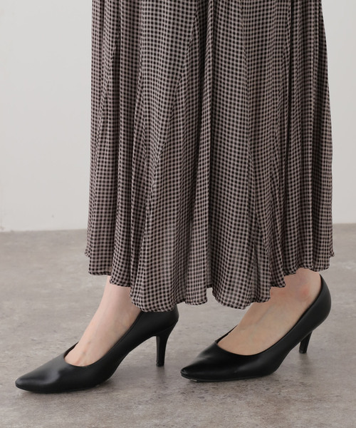 IENA(イエナ)の「チェックスキッパーフレアワンピース(ワンピース・レディース・ブラック系その他・36/38)」の15枚目の写真