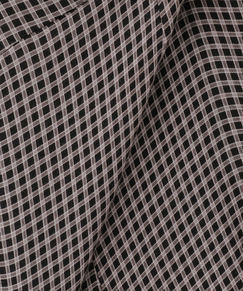 IENA(イエナ)の「チェックスキッパーフレアワンピース(ワンピース・レディース・ブラック系その他・36/38)」の19枚目の写真