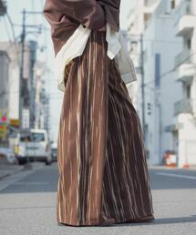 SENSE OF PLACE by URBAN RESEARCH | マーブルプリントワイドデニム(デニムパンツ)