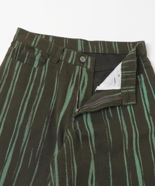 SENSE OF PLACE by URBAN RESEARCH（センスオブプレイスバイアーバンリサーチ）の「マーブルプリントワイドデニム（デニムパンツ・メンズ・ブラウン/オリーブ・LARGE/MEDIUM）」の16枚目の写真