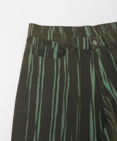 SENSE OF PLACE by URBAN RESEARCH（センスオブプレイスバイアーバンリサーチ）の「マーブルプリントワイドデニム（デニムパンツ・メンズ・ブラウン/オリーブ・LARGE/MEDIUM）」の17枚目の写真