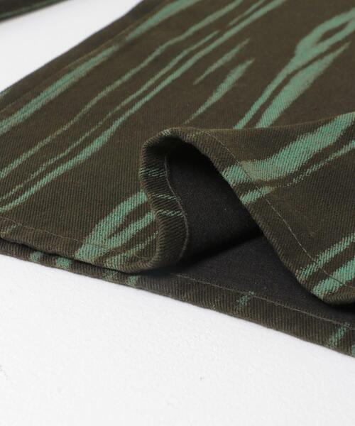 SENSE OF PLACE by URBAN RESEARCH（センスオブプレイスバイアーバンリサーチ）の「マーブルプリントワイドデニム（デニムパンツ・メンズ・ブラウン/オリーブ・LARGE/MEDIUM）」の19枚目の写真