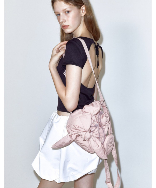 RUBAN] ピンクリボン プチバックパック兼ショルダーバッグ MINI