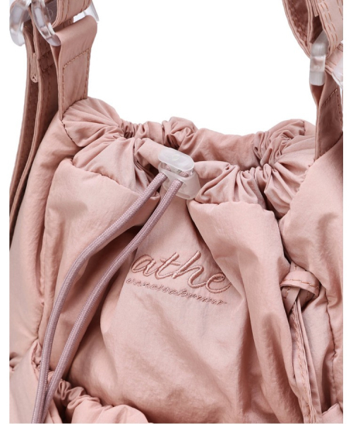 athe（アテ）の「[RUBAN] ピンクリボン プチバックパック兼ショルダーバッグ MINI AABA6E941P2（ショルダーバッグ・レディース・ピンク・FREE）」の8枚目の写真