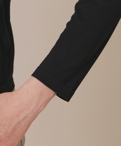 MACKINTOSH LONDON（マッキントッシュ ロンドン）の「ハイツイストコットンニットカーディガン（カーディガン/ボレロ・レディース・ブラック/イエロー/パープル系その他/ホワイト系その他・38/40）」の12枚目の写真