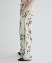 CLANE | FLOWER TUCK PANTS(スラックス)