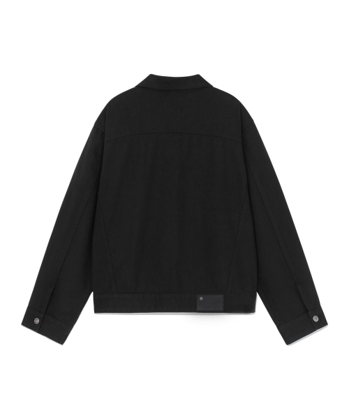 THECOLDESTMOMENT(ザコールデストモーメント)の「TCM double-button trucker jacket (black)(デニムジャケット・レディース・その他・SMALL/MEDIUM/LARGE)」の3枚目の写真