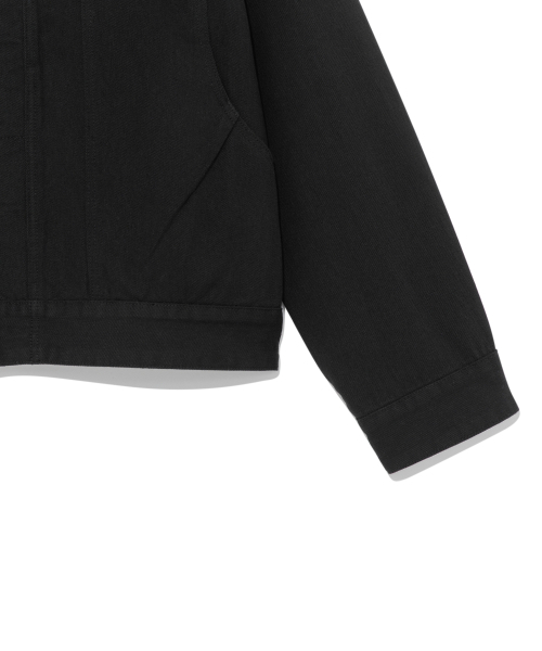 THECOLDESTMOMENT(ザコールデストモーメント)の「TCM double-button trucker jacket (black)(デニムジャケット・レディース・その他・SMALL/MEDIUM/LARGE)」の5枚目の写真