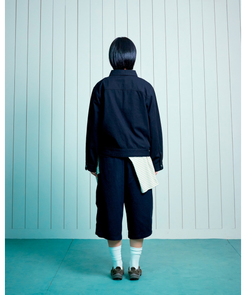 THECOLDESTMOMENT(ザコールデストモーメント)の「TCM double-button trucker jacket (black)(デニムジャケット・レディース・その他・SMALL/MEDIUM/LARGE)」の8枚目の写真