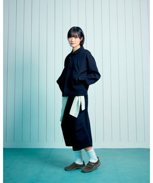 THECOLDESTMOMENT(ザコールデストモーメント)の「TCM double-button trucker jacket (black)(デニムジャケット・レディース・その他・SMALL/MEDIUM/LARGE)」の10枚目の写真