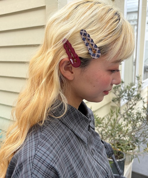 kutir(クティール)の「kutirlune/2セットヴィンテージライクヘアピン(ヘアピン・レディース・ダークブラウン/ボルドー/ピンク・FREE)」の4枚目の写真