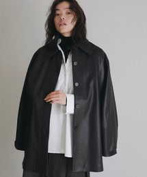 anuke（アンヌーク）の「Ecoleather Over Jacket（テーラードジャケット）」