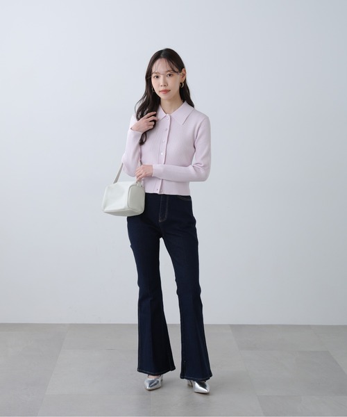 FREE'S MART（フリーズマート）の「◆〈ＭＦＭ〉きらきらボタンニット（ニット/セーター・レディース・ピンク/イエロー/ホワイト/ネイビー・FREE）」の18枚目の写真