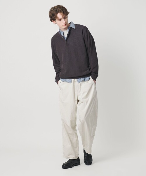 BEAUTY&YOUTH UNITED ARROWS(ビューティーアンドユースユナイテッドアローズ)の「シェード ナイロン オーバーパンツ NO.11(その他パンツ・メンズ・オフホワイト/ブラック・S/XL/M/L)」の22枚目の写真