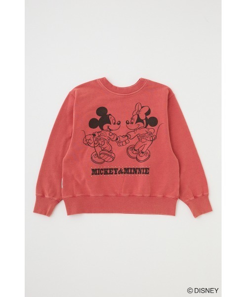 Disney SERIES CREATED by MUS（ディズニーシリーズクリエイテッドバイエムユーエス）の「MD MM MATCHING OUTFITS プルオーバー（スウェット・レディース・ブルー/イエロー/ピンク/レッド/グレー×ホワイト・FREE）」の5枚目の写真
