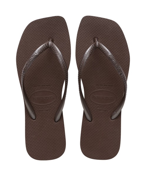 havaianas(ハワイアナス)の「SLIM SQUARE(サンダル・レディース・ブラック/ピンク系その他/ホワイト/ダークブラウン/ライトグリーン・22cm/23cm/24.5cm/25.5cm)」の3枚目の写真