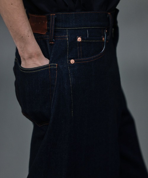 Kelen(ケレン)の「「KELEN / ケレン」ルーズテーパードジーンズ Exclusive for KELEN(その他パンツ・レディース・ブルー系その他/インディゴブルー・L/M/S)」の6枚目の写真