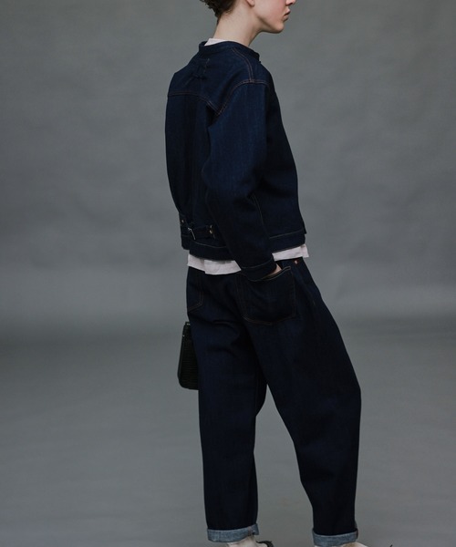 Kelen(ケレン)の「「KELEN / ケレン」ルーズテーパードジーンズ Exclusive for KELEN(その他パンツ・レディース・ブルー系その他/インディゴブルー・L/M/S)」の7枚目の写真
