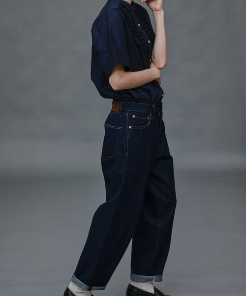 Kelen(ケレン)の「「KELEN / ケレン」ルーズテーパードジーンズ Exclusive for KELEN(その他パンツ・レディース・ブルー系その他/インディゴブルー・L/M/S)」の11枚目の写真