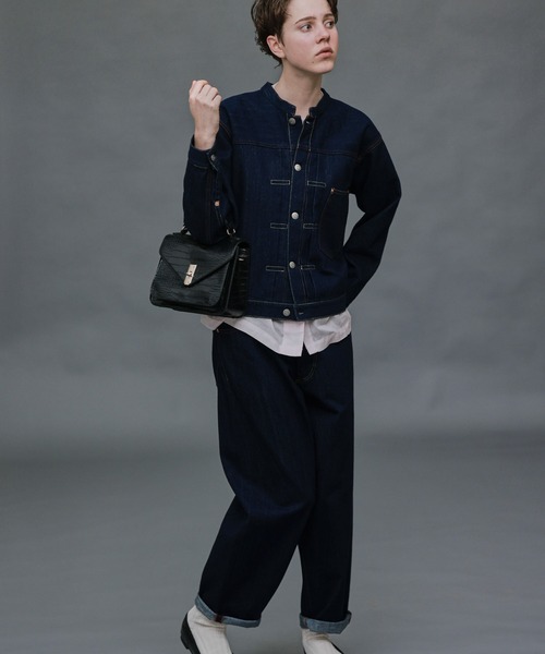 Kelen(ケレン)の「「KELEN / ケレン」ルーズテーパードジーンズ Exclusive for KELEN(その他パンツ・レディース・ブルー系その他/インディゴブルー・L/M/S)」の12枚目の写真