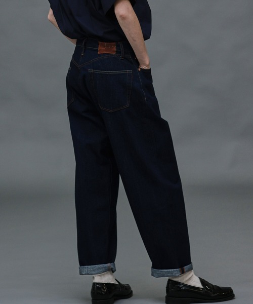 Kelen(ケレン)の「「KELEN / ケレン」ルーズテーパードジーンズ Exclusive for KELEN(その他パンツ・レディース・ブルー系その他/インディゴブルー・L/M/S)」の14枚目の写真