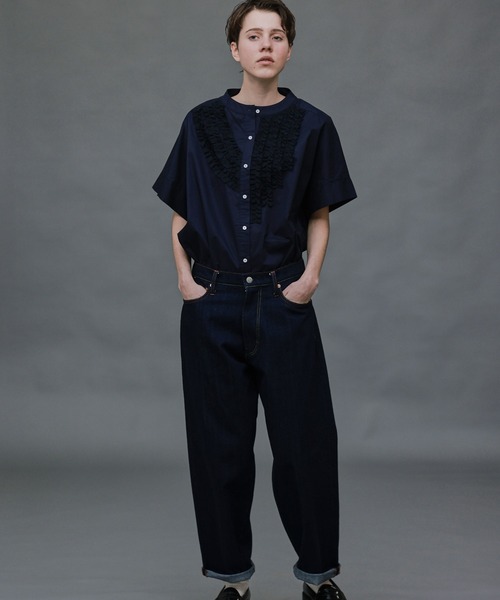 Kelen(ケレン)の「「KELEN / ケレン」ルーズテーパードジーンズ Exclusive for KELEN(その他パンツ・レディース・ブルー系その他/インディゴブルー・L/M/S)」の15枚目の写真
