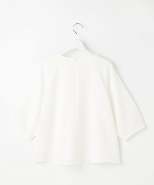 自由区(ジユウク)の「ラスティックメッシュラグランスリーブ ブラウス(シャツ/ブラウス・レディース・ベージュ系/アイボリー系/ブラック系・38/40)」の18枚目の写真