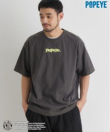 Right-on | 【POPEYE】グラフィックプリントTシャツ (ヴィンテージ風 / 立体感 / 柔らかい素材)(Tシャツ/カットソー)