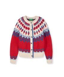 GREEN BUTTER（グリーンバター）の「BOUCLE NORDIC CARDIGAN（カーディガン/ボレロ）」